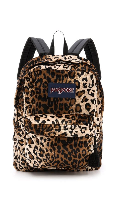 jansport cheetah backpack.